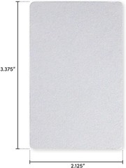 Convenient 50 Count Alcohol-Free Pre-Saturated Cleaning Cards for Card Machines