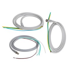 Dent High Speed Handpiece Tubing Hose Midwest 4 Hole Fiber Optic 6 Pin 2 Holes