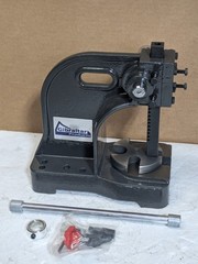 Gibraltar Single Leverage Arbor Press 1/2 Ton Pressure 3/4" Ram 6-1/2"
