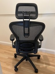 Headrest For Herman Miller Aeron chair Graphite (New In Package)