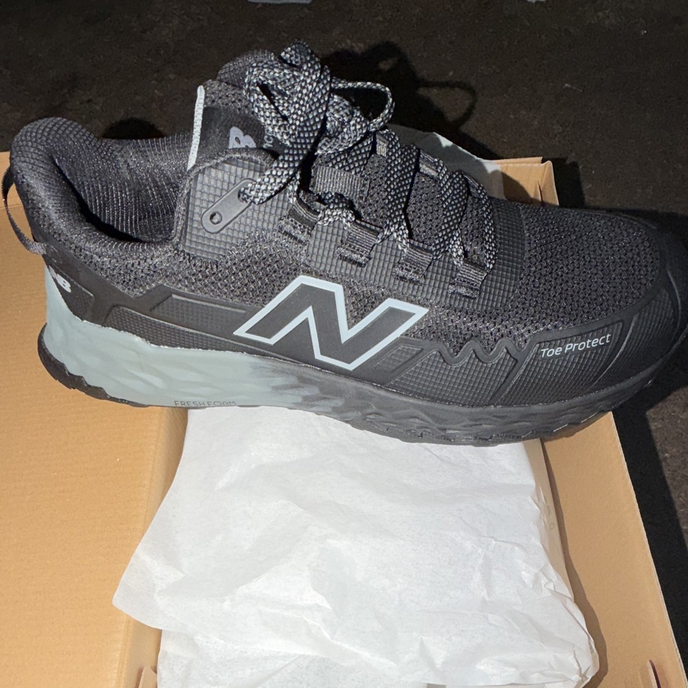 New Balance Fresh Foam Cremorne EH Comp Toe Work Shoes Black/Grey Men 9.5 D