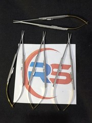 Lot of 4 Hu Friedy Castroviejo Straight Needle Holder 7 18cm NH5024SIM