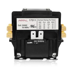 1 Poles FLA 30 Amp Coil 24 VAC Air Conditioner Condenser Compressor Contactor AC