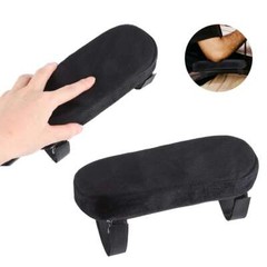 2/4 Pcs Chair Armrest Pads Arm Rest Office Chair Armrest Pads Cover Memory Foam
