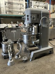 Hobart H600T, 60qt Mixer w/ Attachments & Stainless Steel Bowl 3PH And Single PH