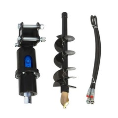 For Mini Excavator 1Ton-1.5Ton Small Digger 200mm Diameter Auger Drill Fit