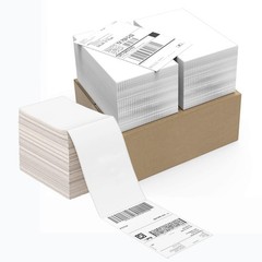4×6 Shipping Label (1 Stack – 500 Labels) Perforated Postage Thermal Shipping…