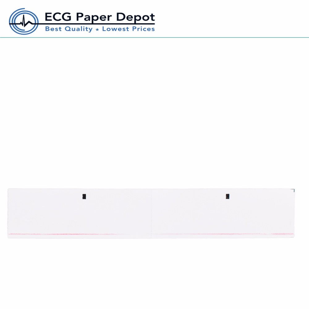 ECG EKG Cardiology Recording Graph Chart Paper Z-Fold 100 Pack per Case