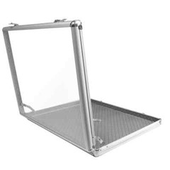 Aluminum Tempered Glass Portable Display Case – 2 Sizes Available