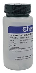 Cesium Iodide Anhydrous, 99.999% (Trace Metals Basis), Certified, 25g