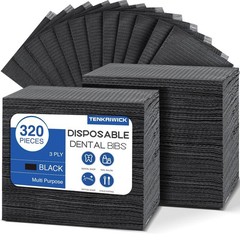 13X18Baberos Dentales Desechables Impermeable Para Piercing De Tatuaje 320/480Pc