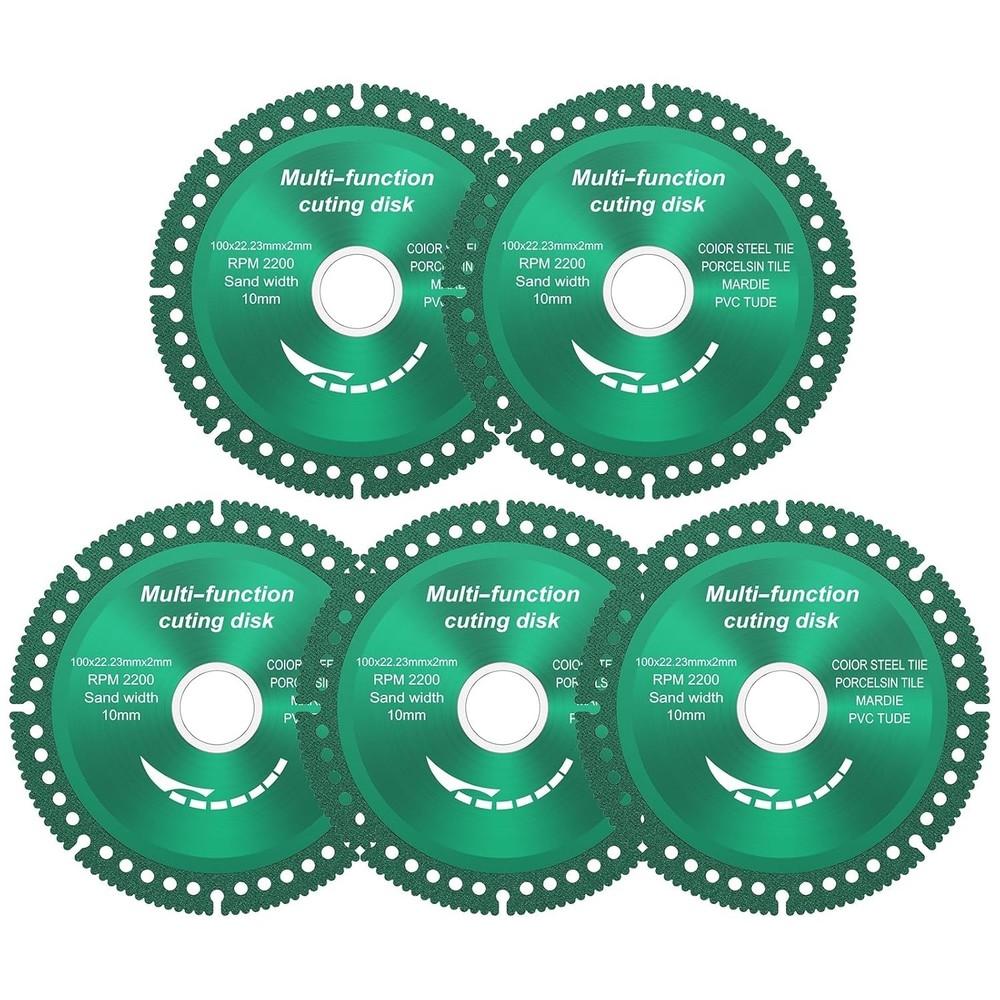 5 Pack 4 Inch Indestructible Disc for Grinder, Indestructible Grinding Discs for