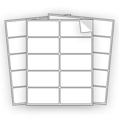 (200) 4×2 EcoSwift Laser/Ink Address Shipping Self-Adhesive Labels 10 per sheet