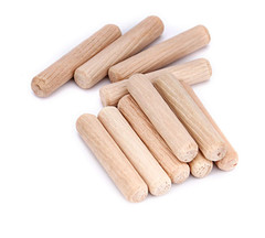 1000 PCS 5/16″ X 1 1/2″ Wooden Dowel Pins, Straight Dowel Rods Made of Hard Wood