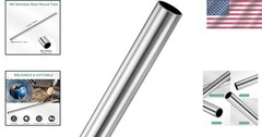 Versatile 300mm Stainless Steel Pipe – Perfect for Industrial & Crafting Needs