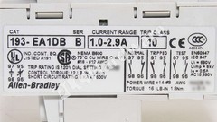 Open Pre-owned Allen Bradley 193-EA1DB /B Motor Protection Overload Relay 1-2.9A