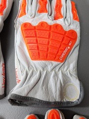 New HexArmor Gloves Chrome SLT 4067 Resist A7 Cut Arc Flash CAT 2 sz 10/XL 2pr