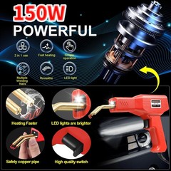 150W Upgraded Plastic Welder Kit,1000PCS Hot Stapler Welding Machine Car Red
