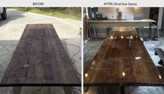 UltraClear Epoxy Table Top Epoxy Resin Bar Top Epoxy Countertop 1 Quart Kit
