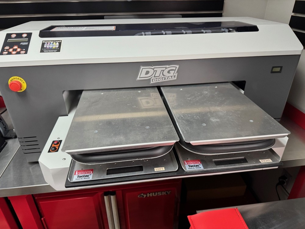 DTG M2 Direct to Garment Apparel Digital Printing Machine with Spider Mini