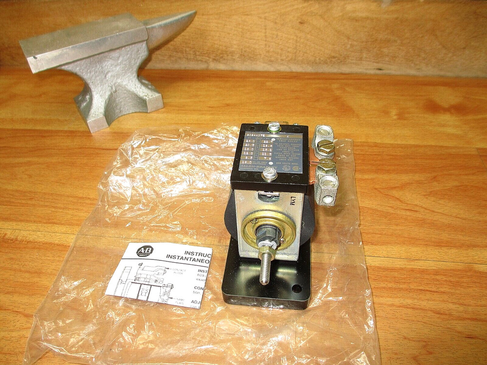 Allen Bradley 809-A07E *NEW* Instantaneous Trip Relay