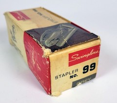 Vintage Grey Swingline Stapler #99 in Original Box w/Guarantee