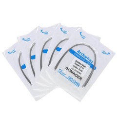 HOT 10pcs/bag Dental Orth Stainless Steel Round Arch Wire 014 Upper 5-200packs