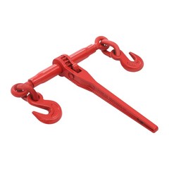 4 Pcs 3/8″-1/2″ Chain and Binder Kit Ratchet Load Binder 10FT Chains Hauling