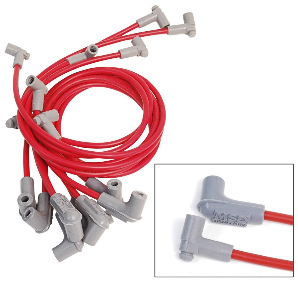 8.5MM Spark Plug Wire Set – Red