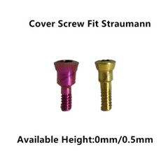5Pc Healing Abutment Cap Closure Cover Screw RC NC Fit Straumann ITI Bone Level