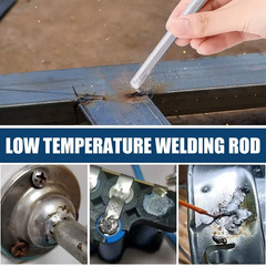 20-Pack Low Temperature Aluminum Welding Rods – Easy Melt No-Flux Solder Sticks