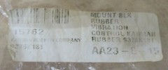 Karman Rubber Company 9376K131 Rubber Vibration Control (Pack of 12)