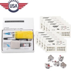 10XDental Brackets Brace Mini Roth.022 Hooks 345/Orthodontic Brackets Adhesive