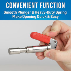 TTBW-158 Steel Barrel Fastener Plunger Tool for Water Utility Fasteners with 0.1