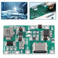 10x 3.7V 9V Micro USB/Type-C 18650 Lithium Battery Charging Board Charger Module