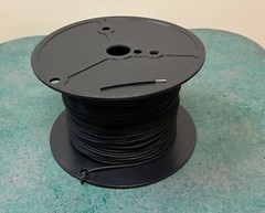 Carol C1321 #18awg 65 Tin Copper EPDM Rubber Test Lead Wire 5000V Black 1000 ft