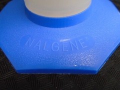 NALGENE Plastic Polypropylene 1000mL TC/TD Graduated Cylinder Hex Base 3662-1000