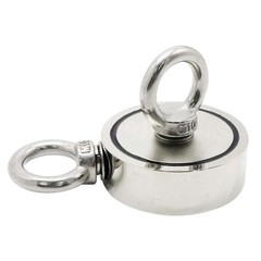 UP TO 1300LBS Fishing Magnet Pull Force Strong Neodymium Magnet / Carabiner Rope