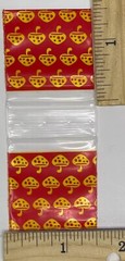 Apple Mushroom Bags 1515 1 1/2″ x 1 1/2″ x200 Baggies **Free Shipping**