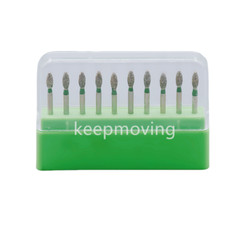 Dental Diamond Burs FG Pointed Football 368/023C Coarse Grit High Speed Bur