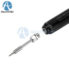 Portable Digital USB Smart Temperature Adjustable Soldering Iron 800mAh Battery