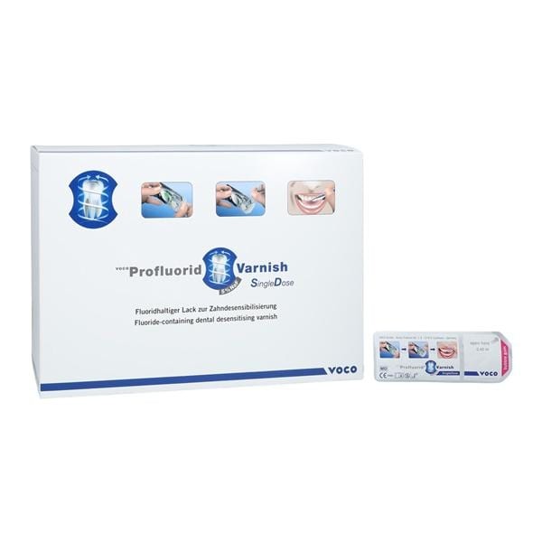 Voco 2239 Profluorid Sodium Fluoride Varnish Single Dose Bubblegum 200/Pk 0.4 mL
