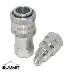 3/8” 10,000 PSI High Pressure Quick Disconnect Coupler Set, TC-371 FD35