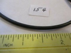 154 O-ring. 3-3/4″ ID x 3-15/16″ OD x 3/32″ thick. Buna-70. Quan 1.