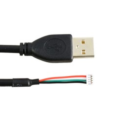 USB2.0 to Mx1.25mm 4Pin Plug Connector for Advertising Screen Screen Lead