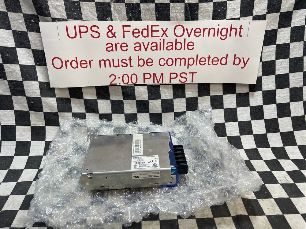 OMRON S8VM-05024CD, S8VM05024CD, POWER SUPPLY, SHIPSAMEDAY#1217V18