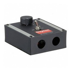 Dayton 4Z527 Dc Speed Control, Scr, Enclosed, Nema 1, 2A Max Current, 0 To
