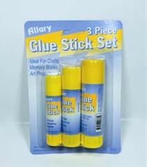 Lot of 2 Allary 3 Piece Glue Stick Set Style#833