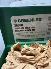 Greenlee 39860 Standard Industrial Punch Kit