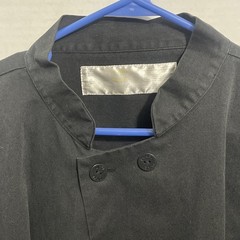 Vintage Dickies Chef Coat Black Long Sleeve Men’s 2XL Black